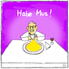 Cartoon: Rein zu doll (small) by Yavou tagged papst,pope,jorge,mario,habemus,papam,yavou,cartoon,bergoglio,konklave,pontifex,franziskus,katholische,kirche,mus,kartoffelmus,papstwahl,vatikan