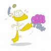 Cartoon: bye bye 2008! (small) by dan8 tagged comics,italy,duck,papero,funny,fumetti