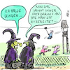 Cartoon: Kinder (small) by ichglaubeshackt tagged kinder,spielplatz,eltern,kochen,lecker,essen,hexe