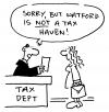Cartoon: tax (small) by Flantoons tagged accounts,accountant,business,office,boss,manager,money,finance,profit,staff,employ,computer,it,pc,internet