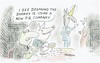 Cartoon: New PR company (small) by SteveWeatherill tagged pr,unicorns