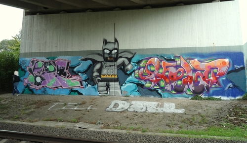 Cartoon: batman (medium) by kkkkk tagged münster