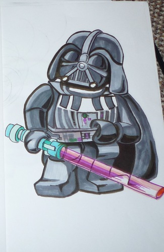 Cartoon: darth vader (medium) by kkkkk tagged ich,bin,dein,vatter