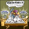 Cartoon: Koreatabs (small) by KritzelJo tagged dritte,zahnpflege,gebiss,atombombe,nordkorea