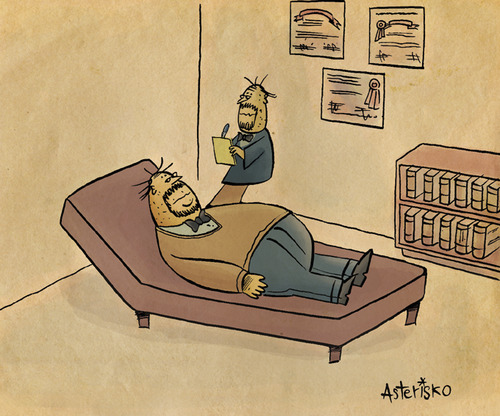 Cartoon: Automedicacion (medium) by asterisko tagged asterisko,chile,medicina