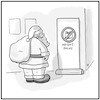 Cartoon: Seasons Greetings (small) by Fani tagged santa,christmas,gift