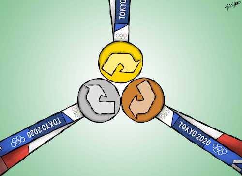 Recycled Olympic Medals Recycled Olympic Medals