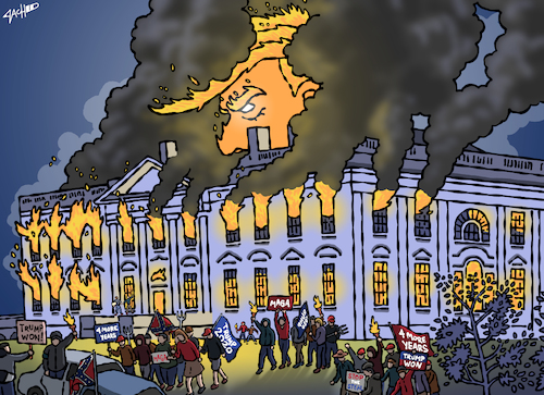The Burning of the White House The Burning of the White House