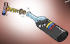 Cartoon: This is screwed. (small) by cartoonistzach tagged venezuela,us,oil,imperialism