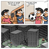 Cartoon: Where to play? (small) by cartoonistzach tagged urban,planning,green,space,sport,building,children,city,playing,urbanization,youth,kids,health,outside,nature,park