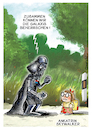 Cartoon: Ankatrin Skywalker (small) by GYMMICK tagged gymmick,star,wars,starwars,darth,vader,luke,skywalker