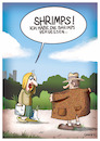 Cartoon: Shrimps vergessen (small) by GYMMICK tagged gymmick,shrimps,einkaufen,exhibitionist,frau,mann,tüte,lauch,park