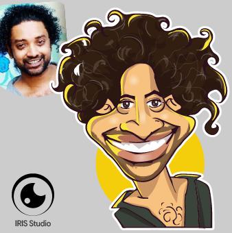 Cartoon: caricature of Dasun Pathirana (medium) by Gamika tagged caricature,of,dasun,pathirana