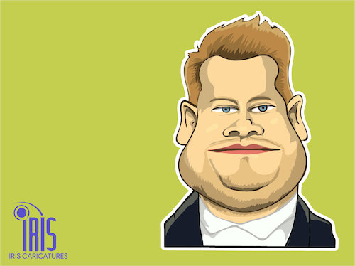 Cartoon: James Kimberley caricature (medium) by Gamika tagged james,kimberley,corden,cartoon,ca