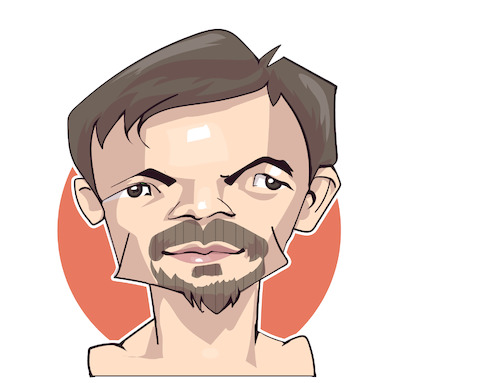 Cartoon: manny pacquiao caricature (medium) by Gamika tagged manny,pacquiao,caricature