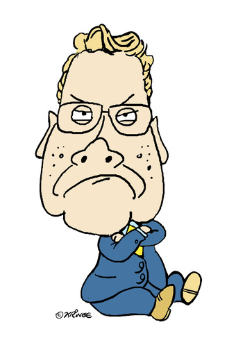 Cartoon: Westerwelle Schmoller (medium) by Kringe tagged guido,westerwelle