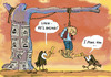 Cartoon: Poke! (small) by Kringe tagged zuckerbook facebook poking online