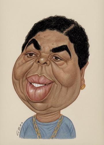 Cartoon: Cesaria Evora (medium) by Gero tagged caricature