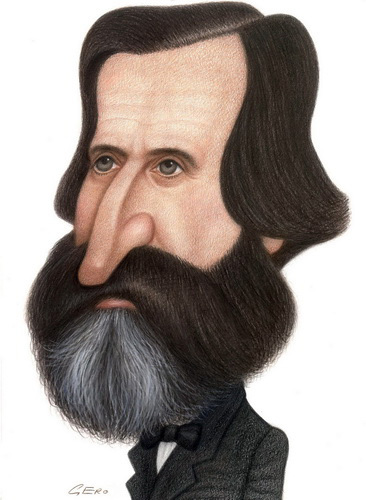 Cartoon: Giuseppe Verdi (medium) by Gero tagged caricature