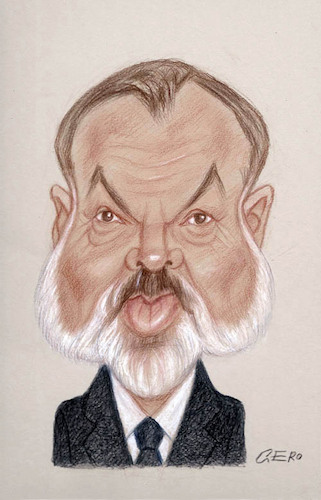 Cartoon: Graham Norton (medium) by Gero tagged caricature