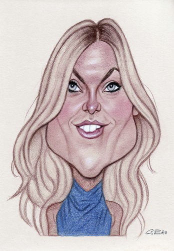 Cartoon: Kate Hudson (medium) by Gero tagged caricature