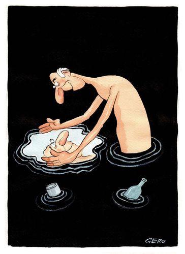 Cartoon: No title (medium) by Gero tagged cartoon