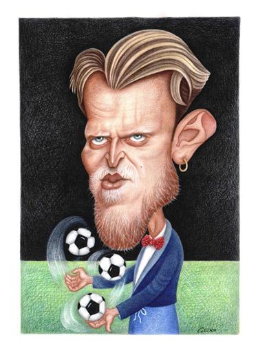 Cartoon: Robert Prosinecki (medium) by Gero tagged caricature