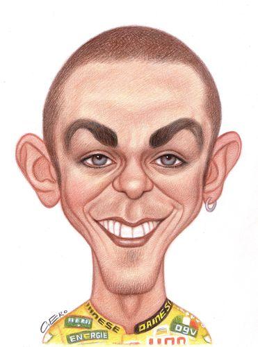 Cartoon: Valentino Rossi (medium) by Gero tagged caricature