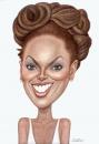 Cartoon: Beyonce (small) by Gero tagged caricature