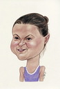 Cartoon: Dinara Safina (small) by Gero tagged caricature