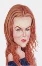 Cartoon: Nicole Kidman (small) by Gero tagged caricature