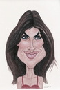 Cartoon: Penelope Cruz (small) by Gero tagged caricature