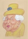 Cartoon: Queen Elizabeth II (small) by Gero tagged caricature