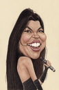 Cartoon: Ruslana (small) by Gero tagged caricature