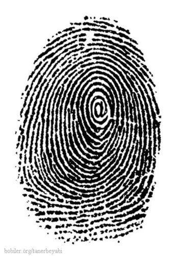 Cartoon: fingerprint (medium) by tanerbey tagged computer,digital,email,fingerprint