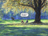 Cartoon: Im Park (small) by Bernd Zeller tagged park
