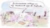 Cartoon: Klage (small) by Bernd Zeller tagged schweinegrippe,swine,flu,pandemie,tamiflu,klage,gericht