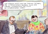 Cartoon: Politische Kommunikation (small) by Bernd Zeller tagged migrationspakt