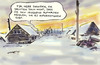 Cartoon: Snowden-Asyl in Russland (small) by Bernd Zeller tagged snowden,russland,schnee,nsa,usa