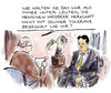 Cartoon: taz-Gespräch (small) by Bernd Zeller tagged taz,gespräch