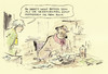 Cartoon: Verärgerung (small) by Bernd Zeller tagged rezension,buch,autor,kritiker,schriftsteller