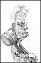 Cartoon: Carla DelPonte (small) by Nenad Vitas tagged war