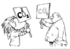 Cartoon: CO2 warming (small) by Nenad Vitas tagged co2,warming