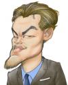 Cartoon: Leonardo di Caprio (small) by Nenad Vitas tagged leonardo,di,caprio,portrait,actor,usa,movie,cinema,titanic