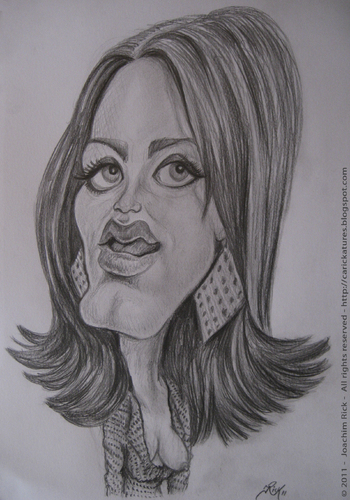 Cartoon: Emily Blunt (medium) by Portraits-Karikaturen tagged emily,blunt,schauspielerin,karikatur,portraitkarikatur,gulliver