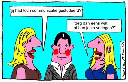 Cartoon: Ht dagelijkse leven Van Koos en (medium) by hansha tagged koo,thea,relatie,hansha