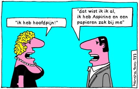 Cartoon: Koos en Thea (medium) by hansha tagged cartoon,comic,hansha,koos,thea,strip