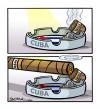 Cartoon: Cuba (small) by Bernal tagged cuba,fidel,castro,politics,comunism,revolucion,revolution