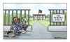Cartoon: Obama (small) by Bernal tagged obama,usa,democrat,politics,biden,election,humor