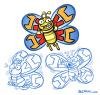 Cartoon: Pet (small) by Bernal tagged pet,tv,ilustration